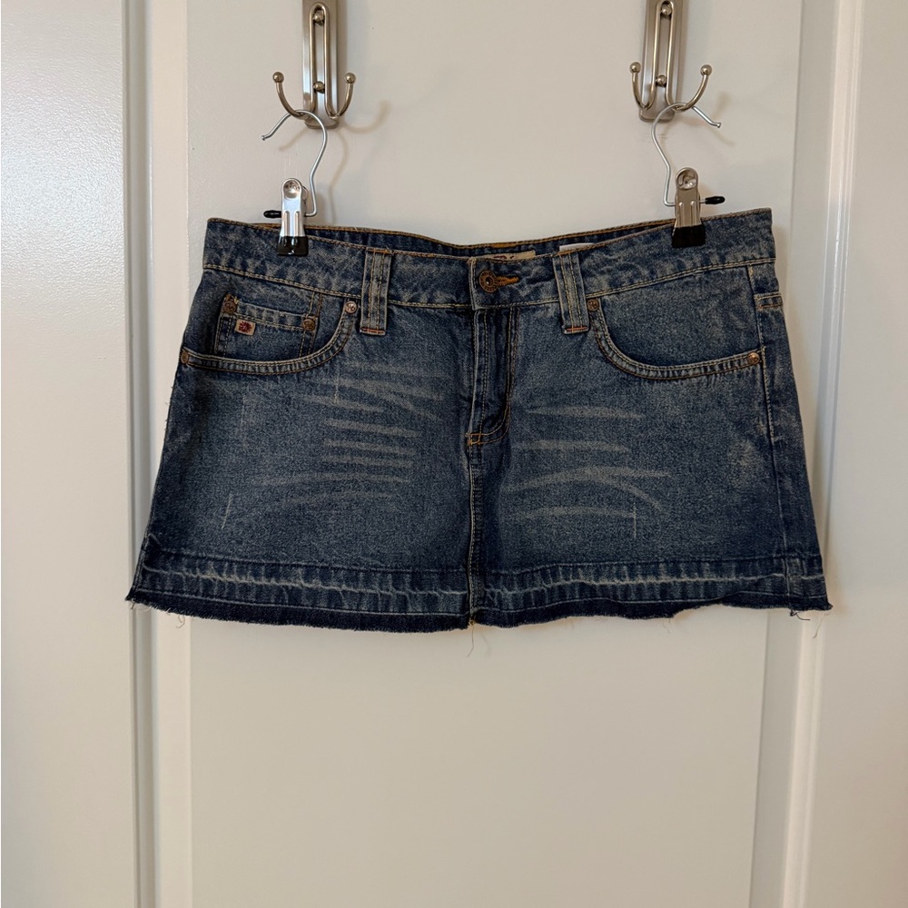Paris Blues Denim Mini Skirt